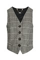 Plaid vest