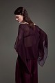 Off-shoulder sheer blouse - Gold label