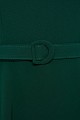 Midi dress with belt - Gold label