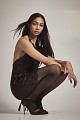 Rochie scurtă cu paiete și spatele gol - Gold label
