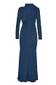 Maxi cut out dress with lurex - Gold label