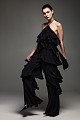 Pants with ruffles - Gold label