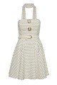 Rochie scurtă cu buline