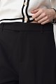 Pantalones rectos básicos de crepé