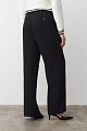 Pantalones rectos básicos de crepé