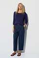 Tweed trousers with belt