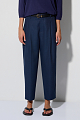 Tweed trousers with belt