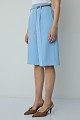 Crepe Bermuda shorts with pleats