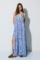 Maxi printed dress