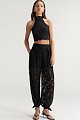 Pantalones acampanados con encaje - Gold Label